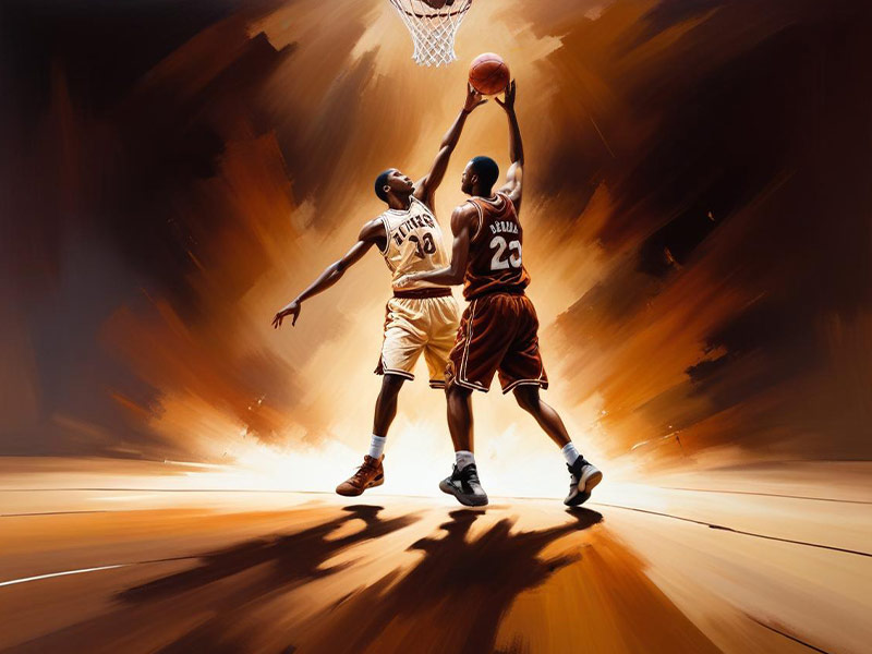 巨人运动!1米7的身高和NBA球星们一起比较!